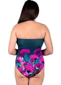 Seaspray Honolulu Gathered Bandeau Swimsuit