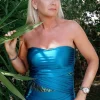Seaspray Marbella Jade Sequin Draped Bandeau Swimsuit