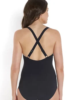 Speedo Sculpture Shinedream Placement Swimsuit