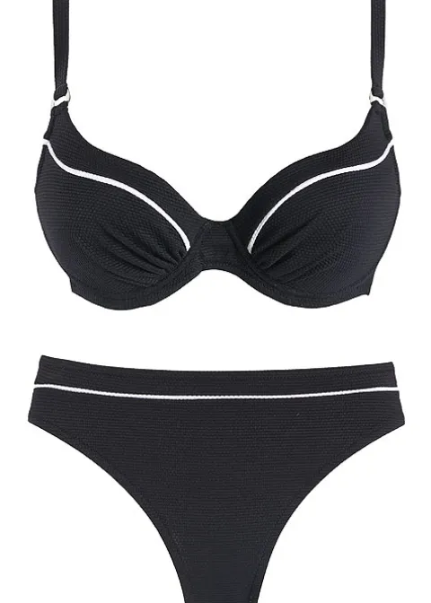 Tessy Black And White Deil Bikini