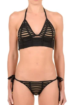 Vacanze Italiane Gold Label Strapped Longline String Bikini