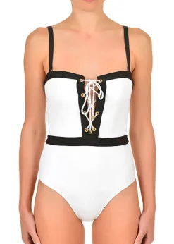 Vacanze Italiane Gold Label Sailing Bandeau Swimsuit