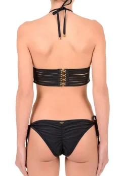 Vacanze Italiane Gold Label Strapped Longline String Bikini
