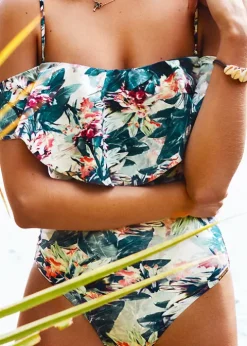 Watercult Floral Camo Jungle Swimsuit