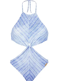 Watercult Modern Mariner Cut Out Swimsuit